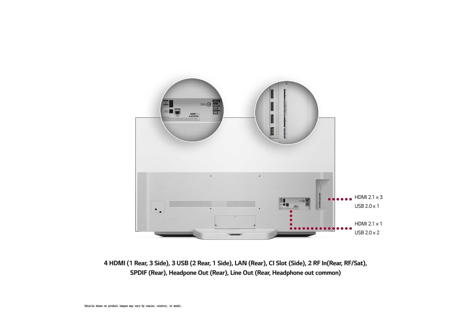 LG OLED C1 48" 4K Smart TV, OLED48C15LA