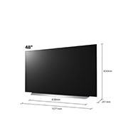 LG OLED C1 48" 4K Smart TV, OLED48C15LA