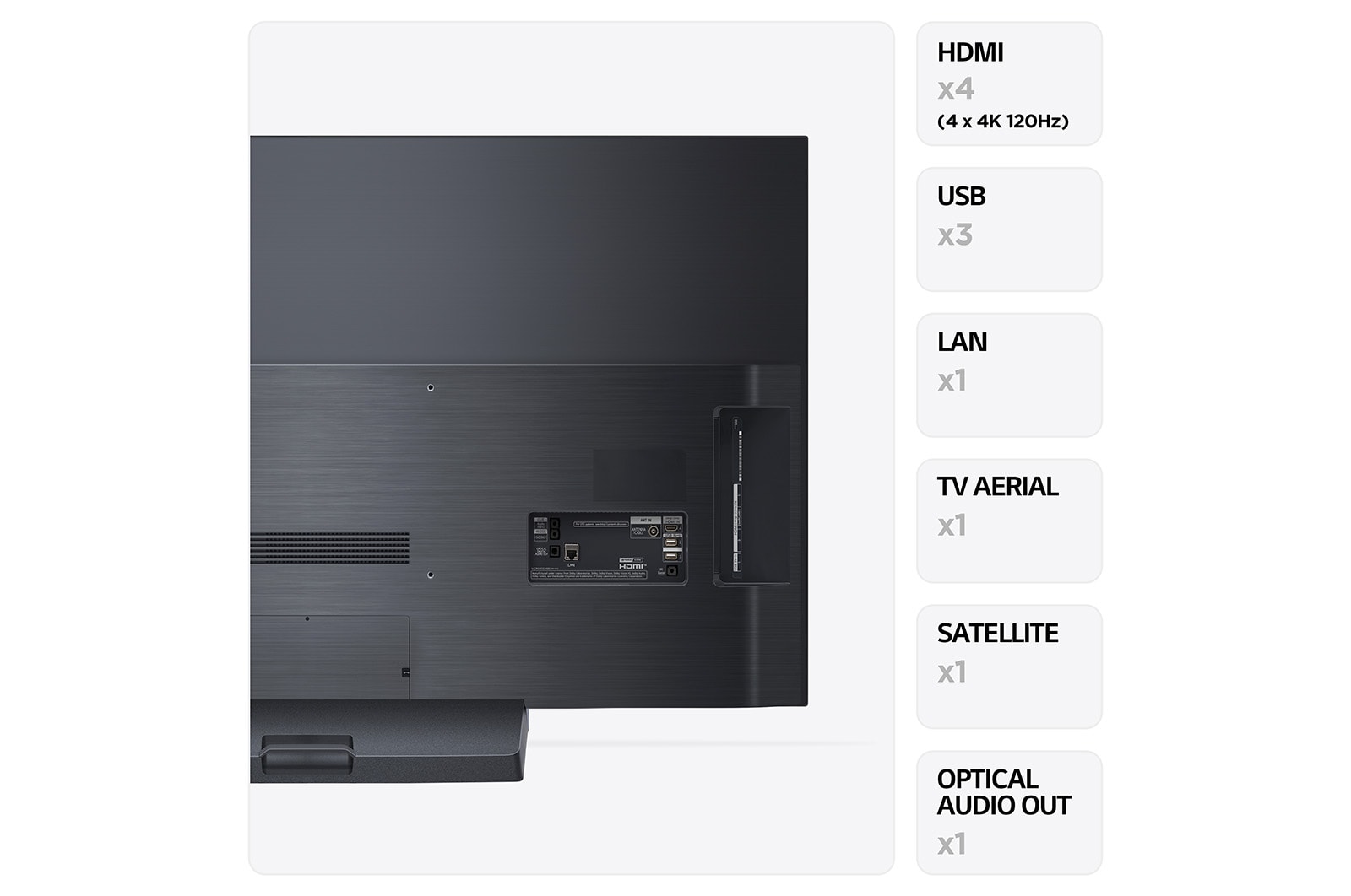 LG OLED evo C3 48 inch 4K Smart TV 2023, OLED48C34LA