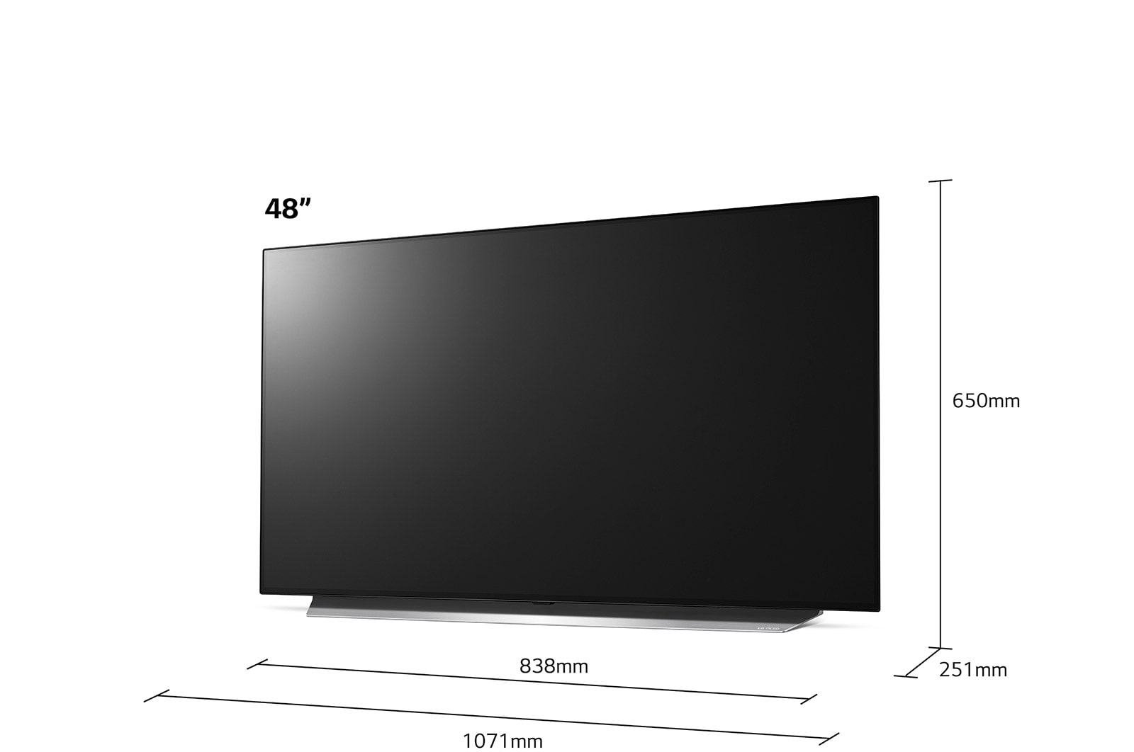 LG CX 48 inch 4K Smart OLED TV, OLED48CX5LC