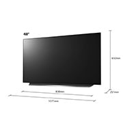 LG CX 48 inch 4K Smart OLED TV, OLED48CX6LB