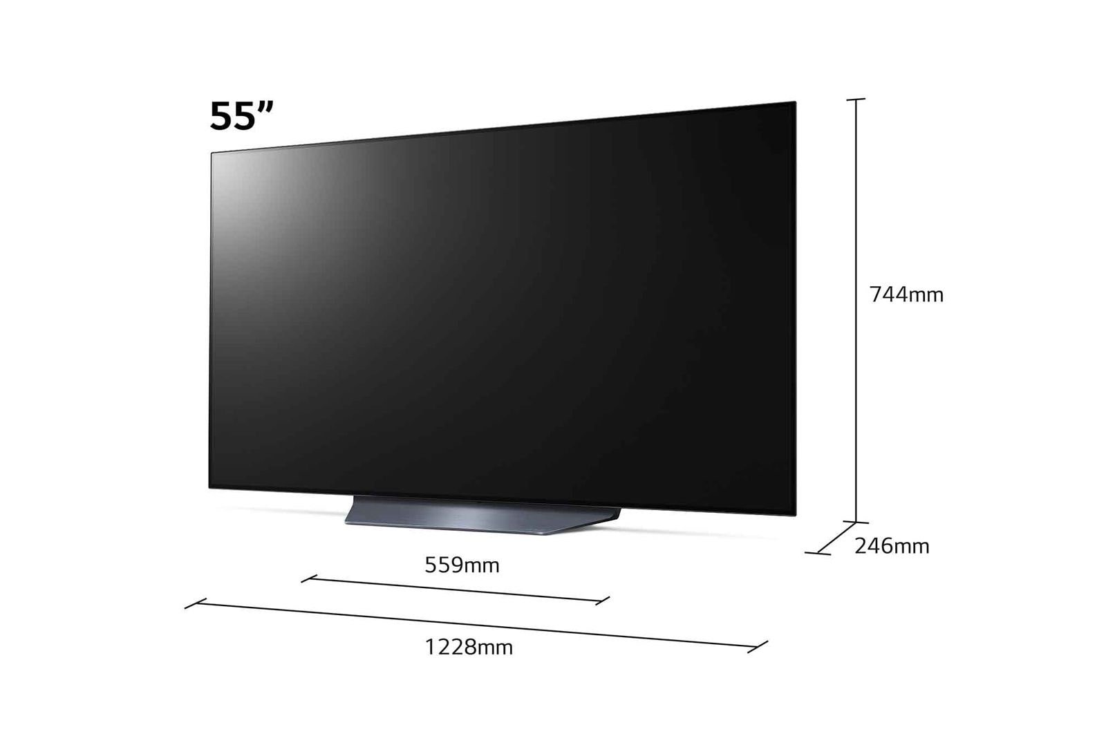 LG OLED B1 55" 4K Smart TV, OLED55B16LA