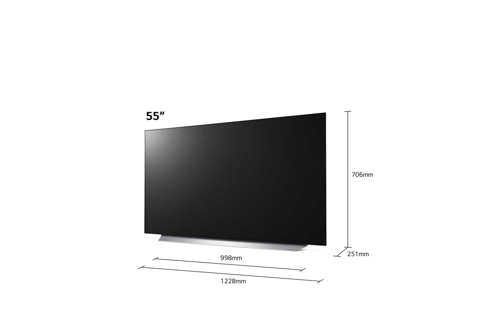 LG C1 55 inch 4K Smart OLED TV, OLED55C15LA