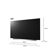 LG C1 55 inch 4K Smart OLED TV, OLED55C15LA