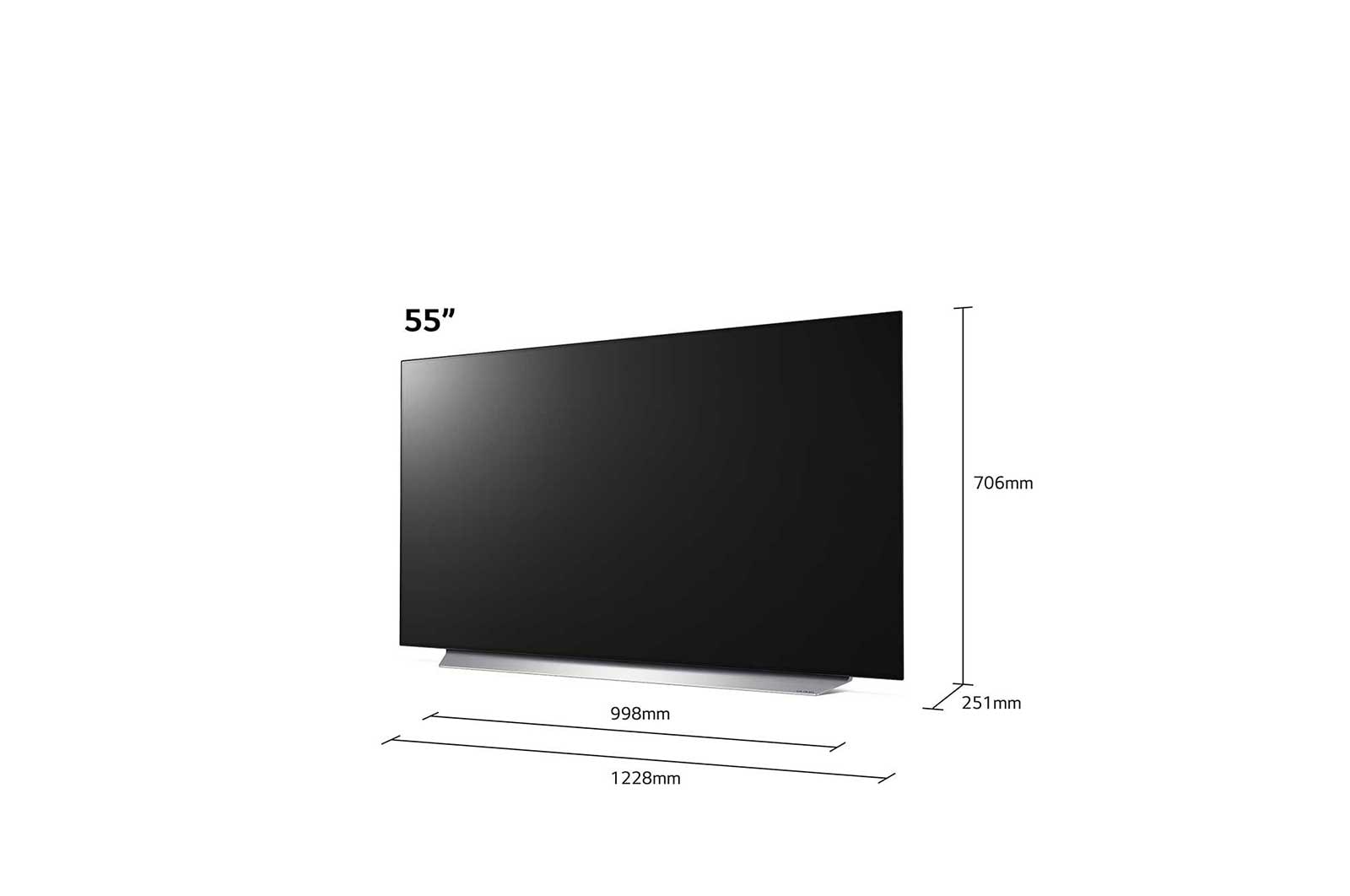 LG OLED C1 55" 4K Smart TV, OLED55C16LA