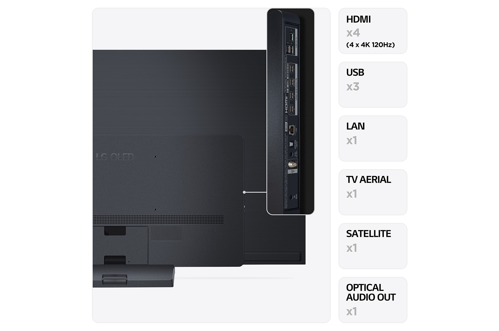 LG OLED evo C3 55 inch 4K Smart TV 2023, OLED55C34LA