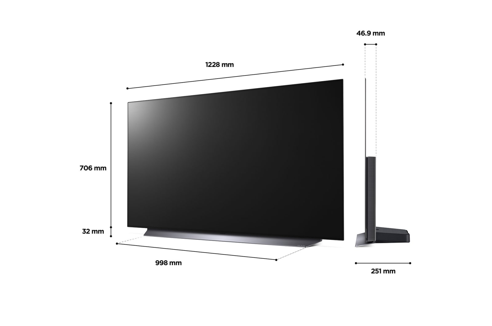 LG OLED CS 55 inch 4K Smart TV 2022, OLED55CS6LA