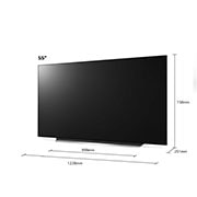 LG CX 55 inch 4K Ultra HD Smart OLED TV, OLED55CX5LB