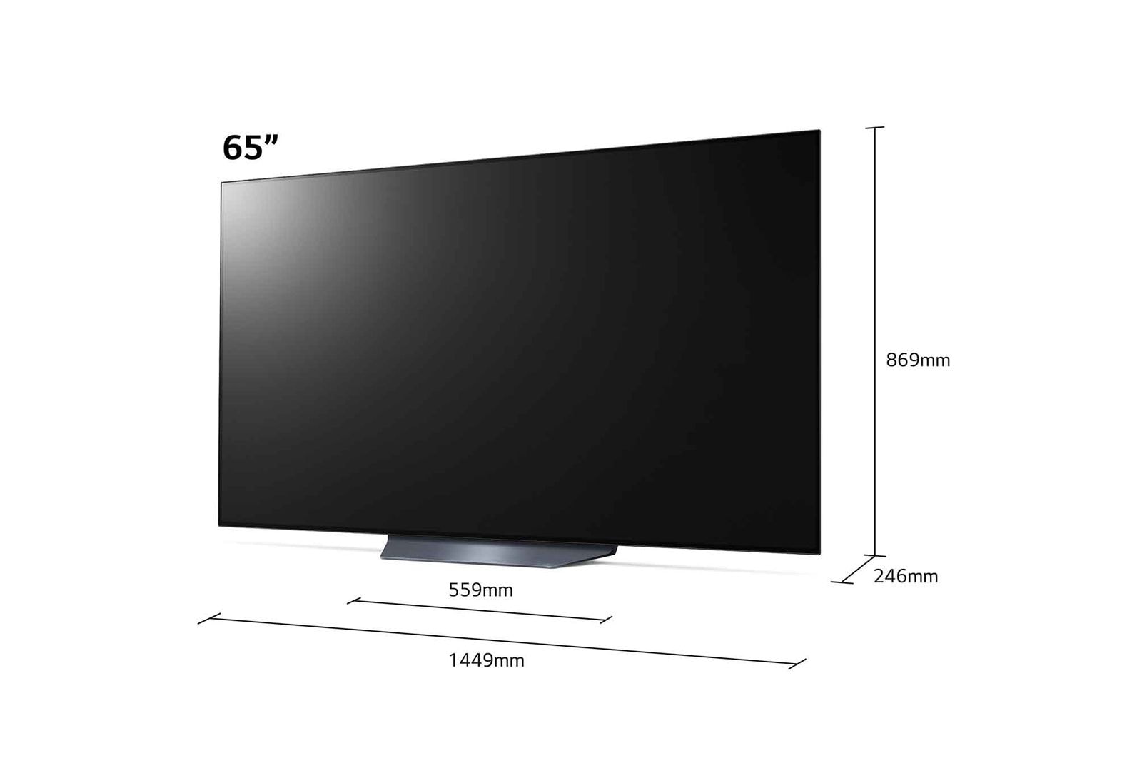 LG OLED B1 65" 4K Smart TV, OLED65B16LA