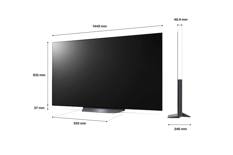 LG OLED B2 65 inch TV 2022, OLED65B26LA