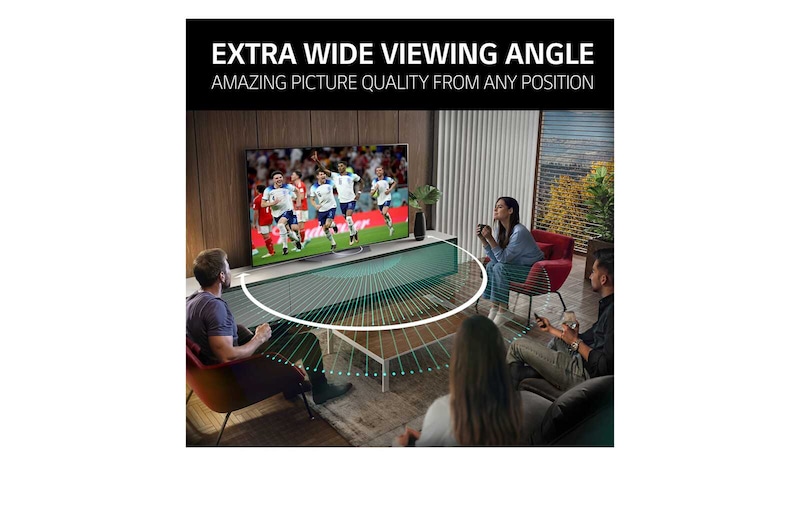 extra wide viewing angle