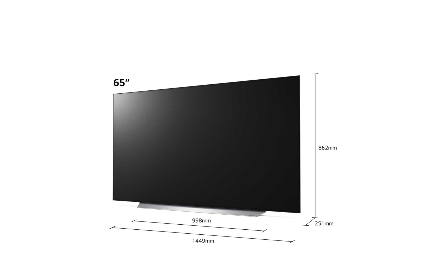 LG C1 65 inch 4K Smart OLED TV, OLED65C15LA