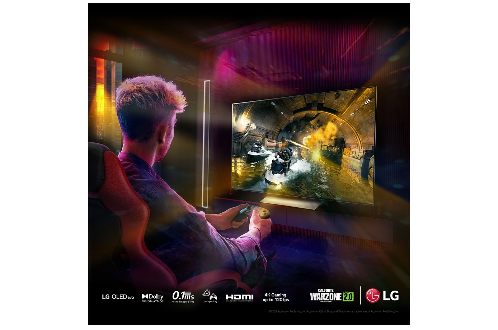 LG OLED evo C3 65 inch 4K Smart TV 2023, OLED65C34LA