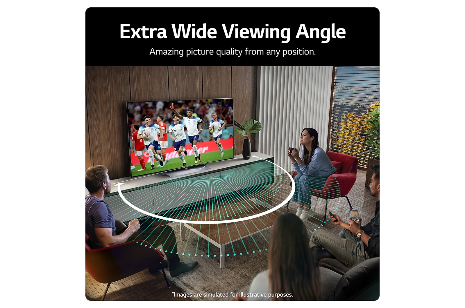 LG OLED evo C3 65 inch 4K Smart TV 2023, OLED65C36LC