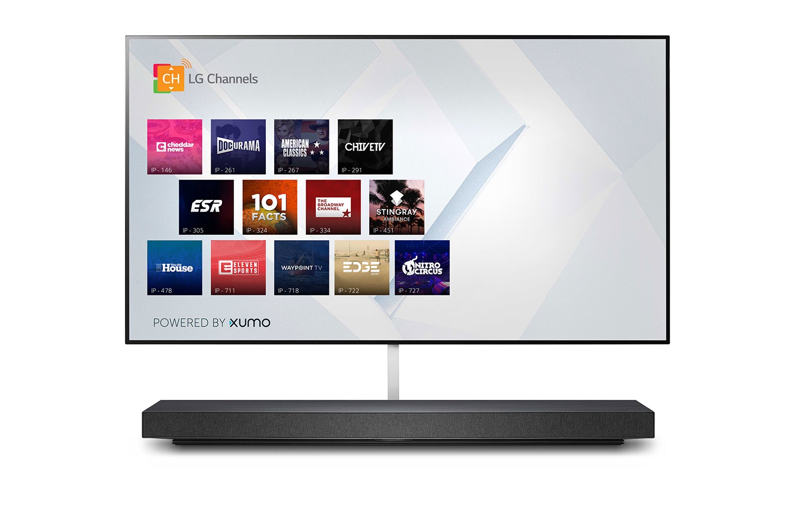 LG WX 65 inch 4K Smart OLED TV, OLED65WX9LA