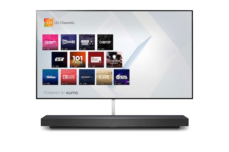 LG WX 65 inch 4K Smart OLED TV, OLED65WX9LA