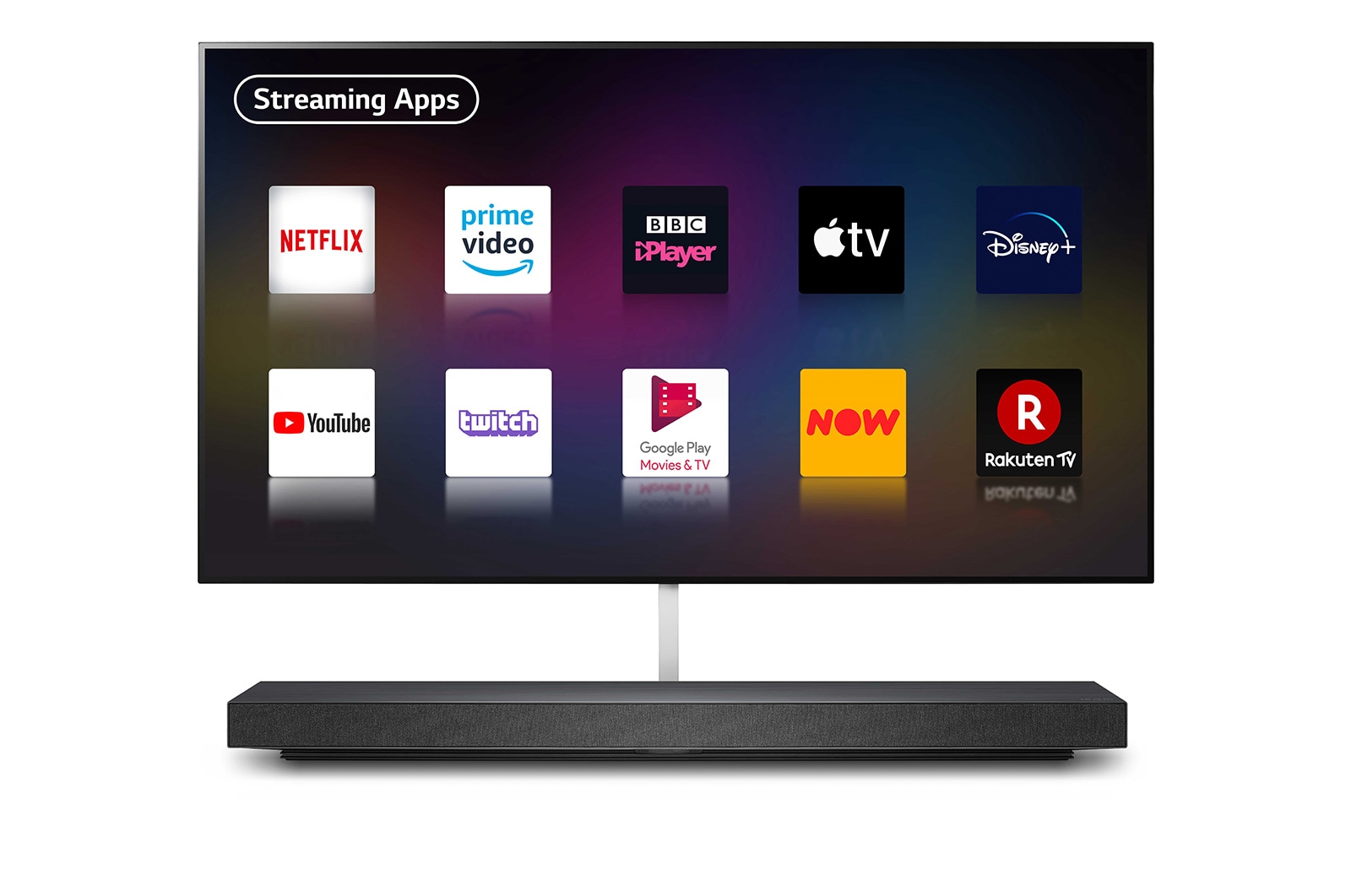LG WX 65 inch 4K Smart OLED TV, OLED65WX9LA