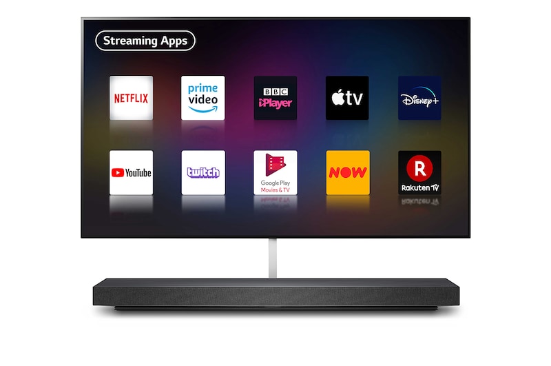 LG WX 65 inch 4K Smart OLED TV, OLED65WX9LA