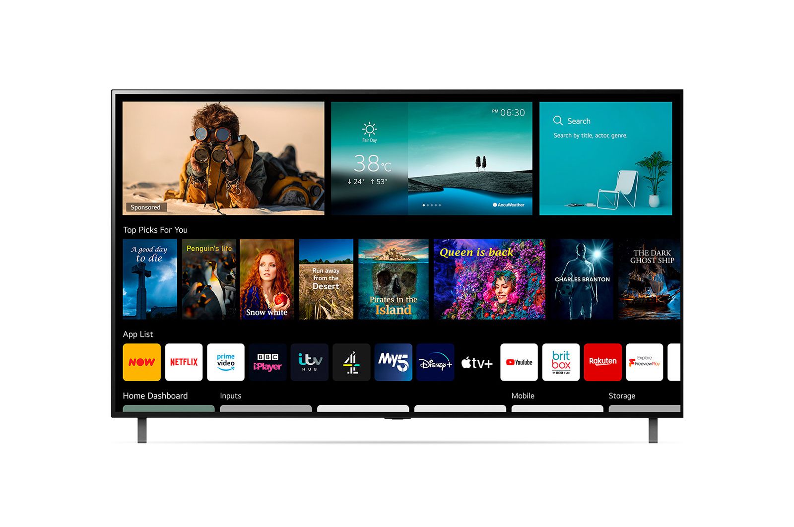 LG OLED A1 77" 4K Smart TV, OLED77A16LA