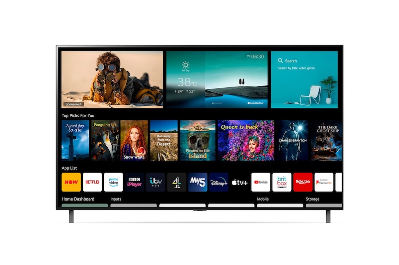 LG OLED A1 77" 4K Smart TV, OLED77A16LA