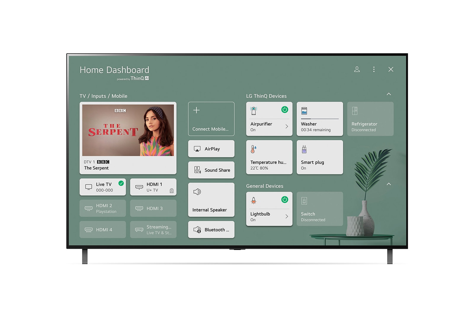 LG OLED A1 77" 4K Smart TV, OLED77A16LA