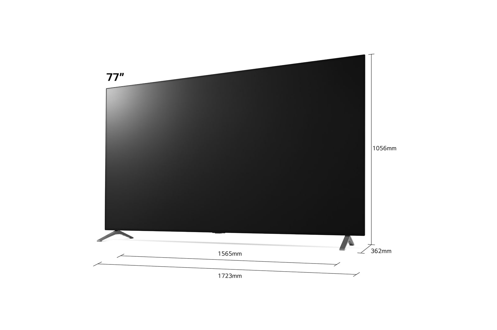 LG OLED A1 77" 4K Smart TV, OLED77A16LA