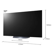 LG OLED B1 77" 4K Smart TV, OLED77B16LA