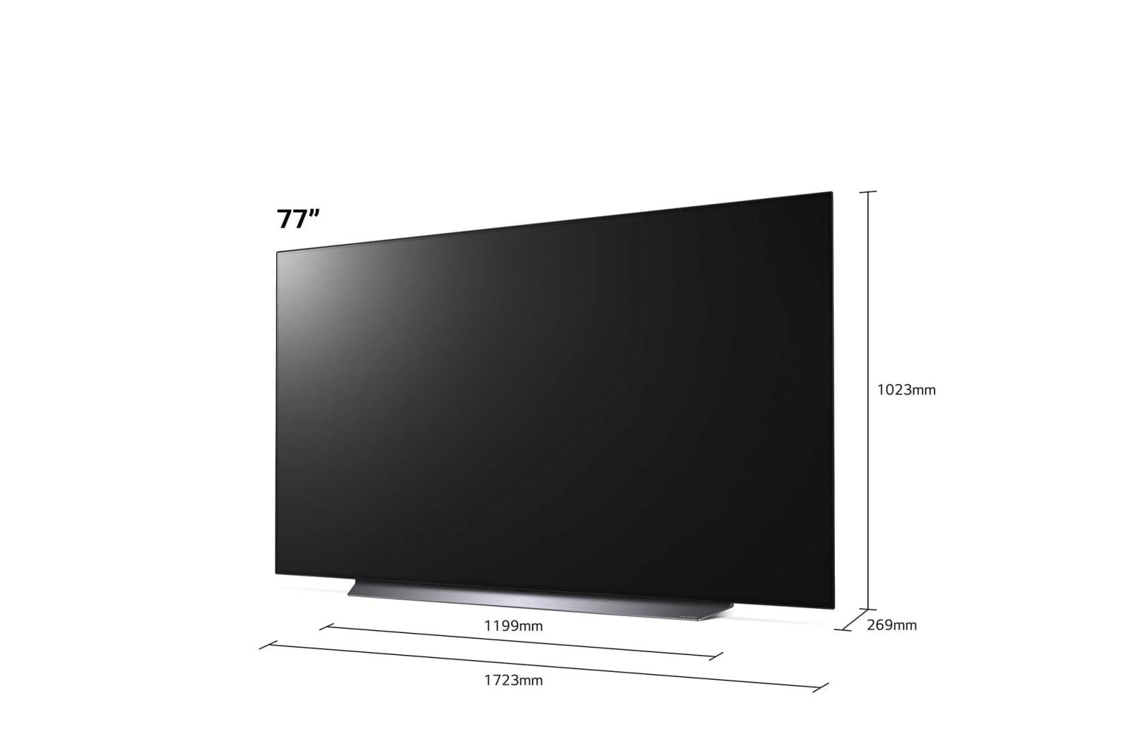 LG OLED C1 77" 4K Smart TV, OLED77C14LB