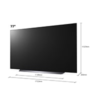 LG OLED C1 77" 4K Smart TV, OLED77C14LB