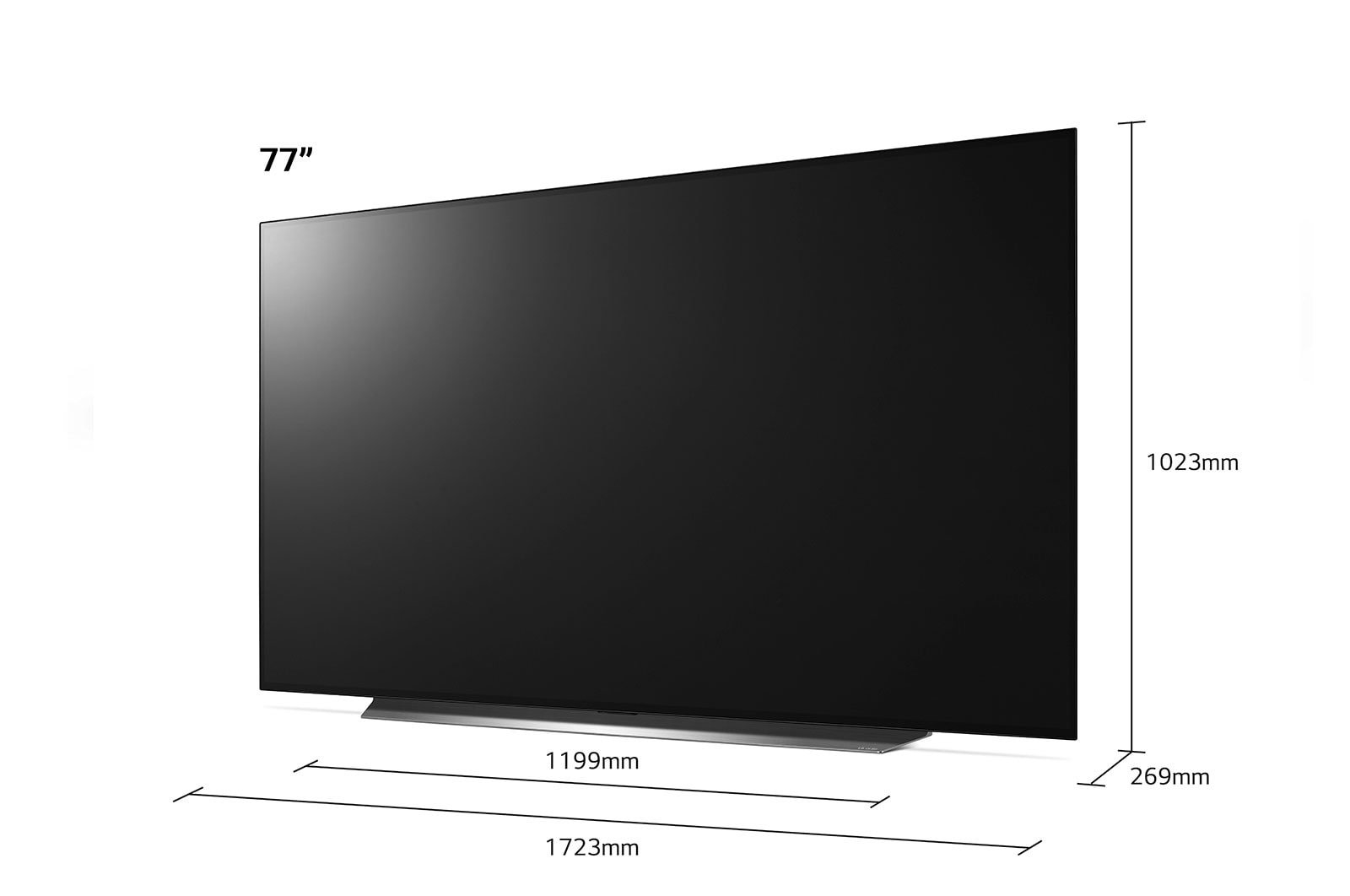 LG CX 77 inch 4K Ultra HD Smart OLED TV, OLED77CX6LA