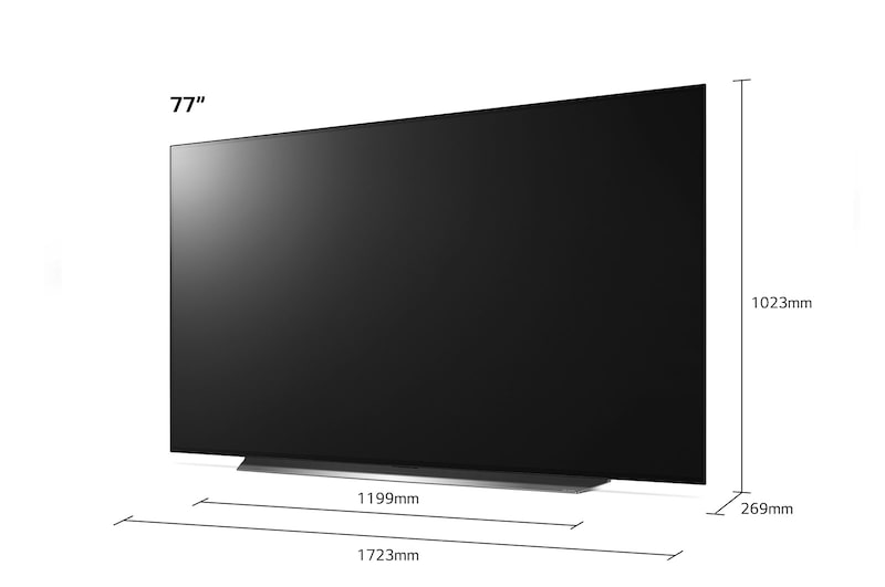 LG CX 77 inch 4K Ultra HD Smart OLED TV, OLED77CX6LA