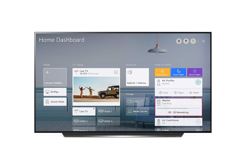 LG CX 77 inch 4K Ultra HD Smart OLED TV, OLED77CX6LA