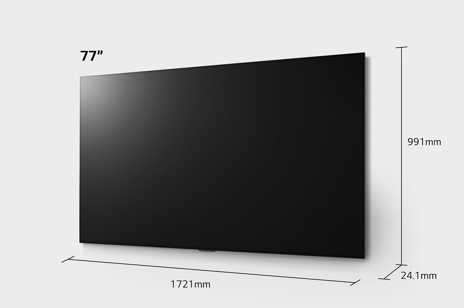 LG GX 77 inch 4K Smart OLED TV, OLED77GX6LA