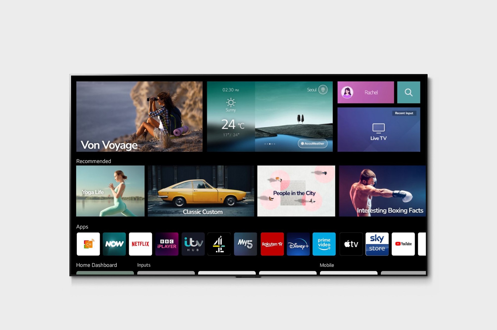 LG OLED evo Gallery Edition G2 77 inch 4K Smart TV 2022, OLED77G26LA