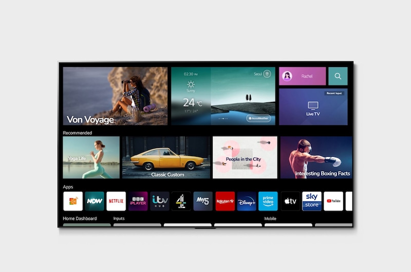 LG OLED evo Gallery Edition G2 77 inch 4K Smart TV 2022, OLED77G26LA