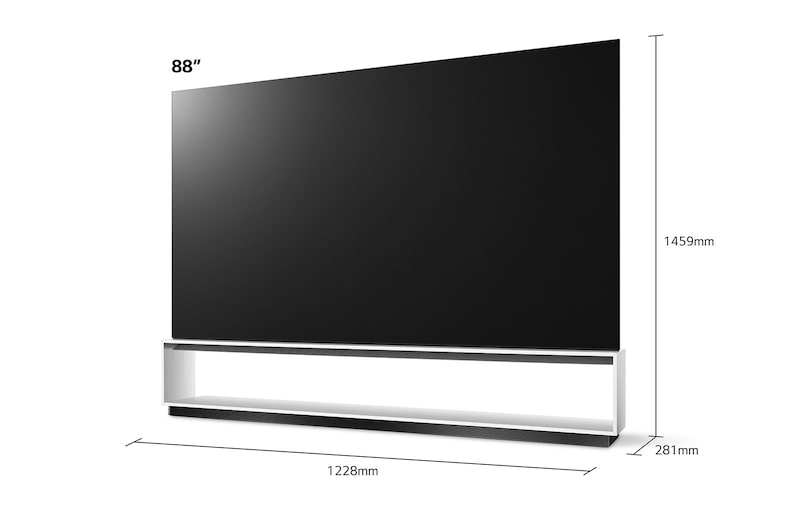 LG ZX 88 inch 8K SIGNATURE OLED TV, OLED88ZX9LA
