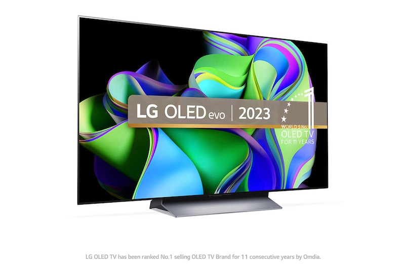 LG OLED evo C3 48 inch 4K Smart TV 2023, OLED48C34LA