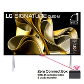 97 inch LG  SIGNATURE OLED M3 4K Smart TV with Wireless Video & Audio Transfer