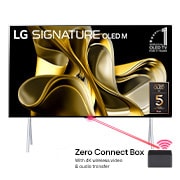 LG 97 inch LG  SIGNATURE OLED M3 4K Smart TV with Wireless Video and Audio Transfer, OLED97M39LA