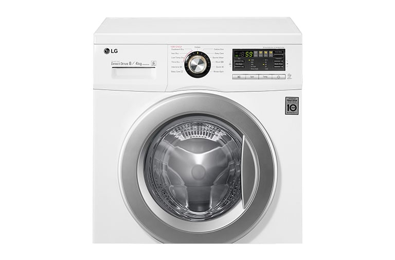 LG 8kg/4kg 6 Motion Direct Drive Washer Dryer, F1496AD1