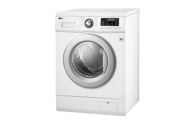 LG 8kg/4kg 6 Motion Direct Drive Washer Dryer, F1496AD1