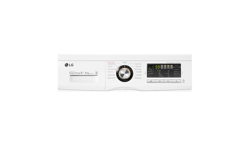 LG 8kg/4kg 6 Motion Direct Drive Washer Dryer, F1496AD1