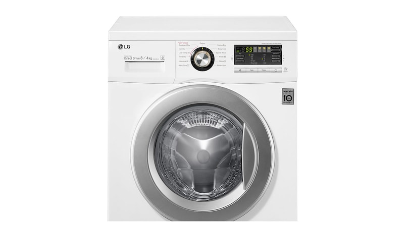 LG 8kg/4kg 6 Motion Direct Drive Washer Dryer, F1496AD1
