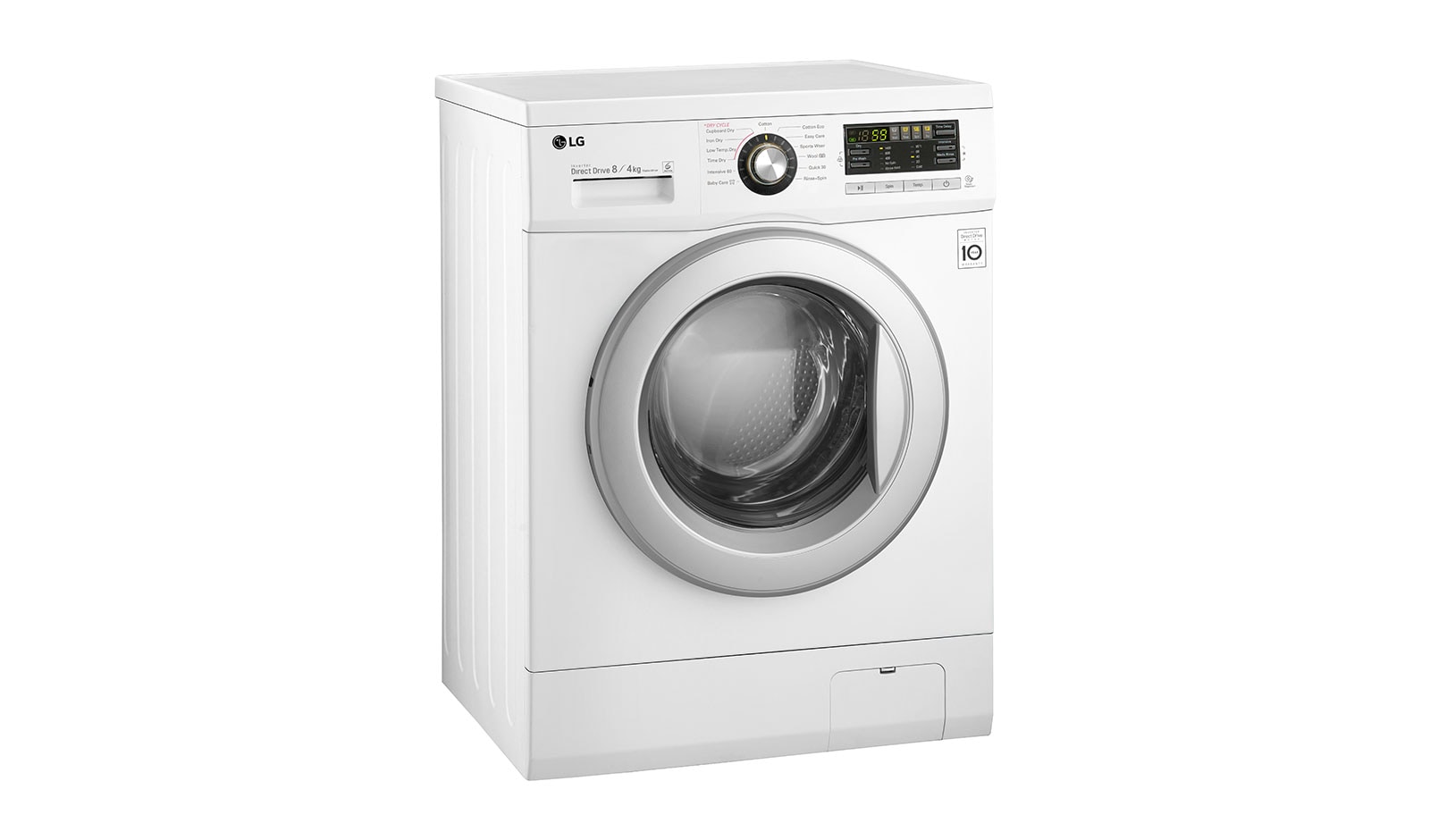 LG 8kg/4kg 6 Motion Direct Drive Washer Dryer, F1496AD1