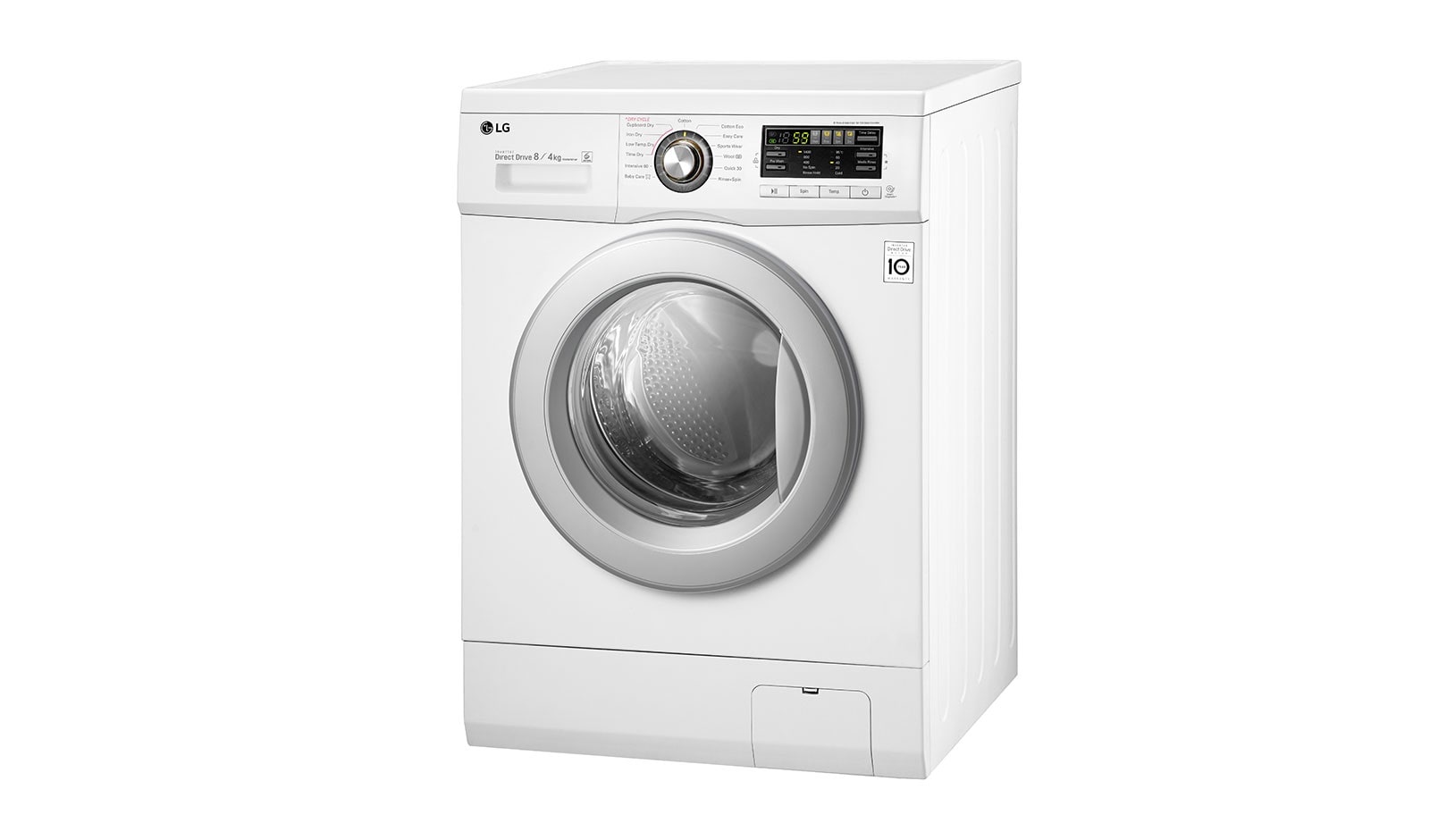 LG 8kg/4kg 6 Motion Direct Drive Washer Dryer, F1496AD1