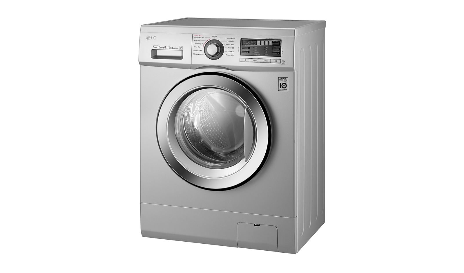 LG 8kg/4kg 6 Motion Direct Drive Washer Dryer, F1496AD5