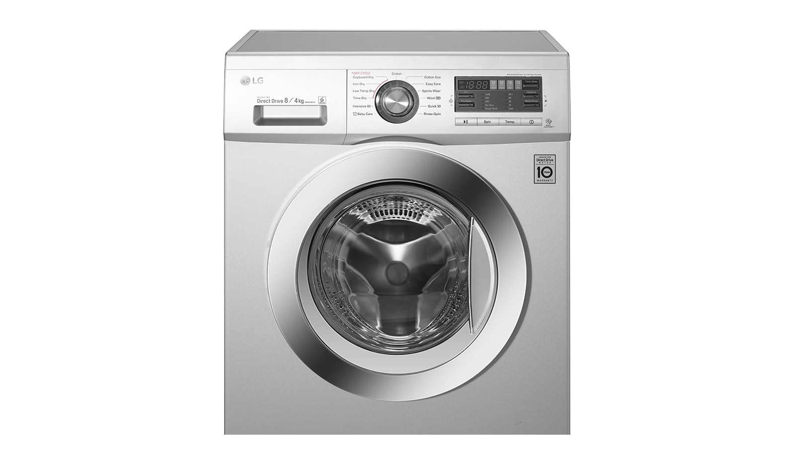 LG 8kg/4kg 6 Motion Direct Drive Washer Dryer, F1496AD5