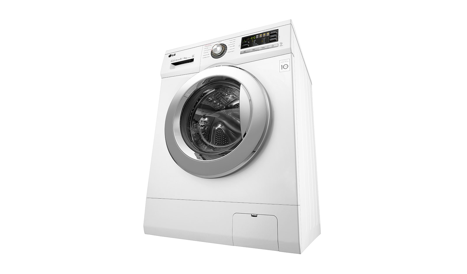 LG 8kg/4kg 6 Motion Direct Drive Washer Dryer, F1496AD