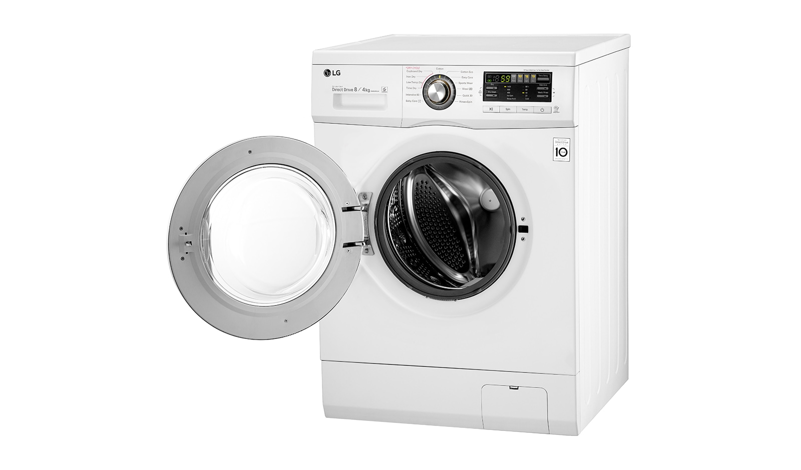 LG 8kg/4kg 6 Motion Direct Drive Washer Dryer, F1496AD