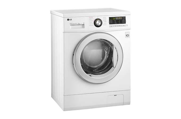 LG 8kg/4kg 6 Motion Direct Drive Washer Dryer, F1496AD